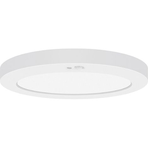 plafonnier à led - rond - 18w - cct - avec détecteur pir - aric 50959 (1/4)