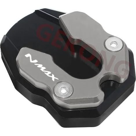 (Titane) Plaque de support d'extension NMAX, accessoire compatible avec la béquille latérale de moto YAMAHA N-MAX nmax125 155 2015-2021 maxpower (1/4)