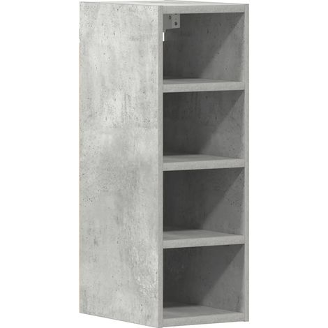Armario de cocina moderno de pared 20 x 29,5 x 60 cm madera de ingeniería gris hormigón 020050434 (1/5)