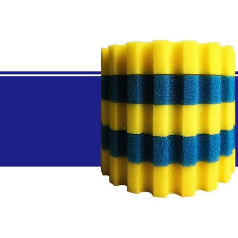 CPF/CPA-10000 Éponges filtrantes pour bassin – Mousse de filtration efficace PFC, éponges filtrantes biologiques faciles à nettoyer et à remplacer,26050mm (1/3)