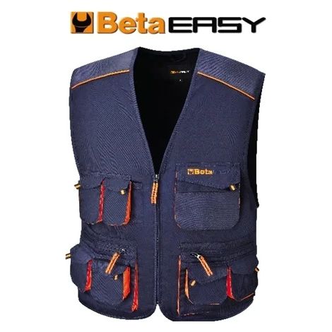 Gilet fortlan Easy Twill bleu taille XS léger respirant