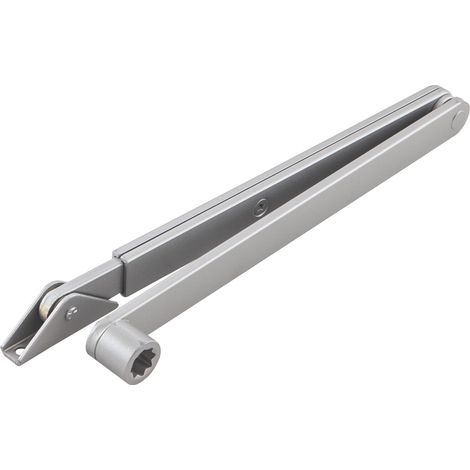 DORMAKABA Flachgestänge ohne Feststellung für TS 72/73/83, silber