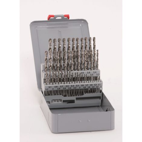 Alpen Bohrer HSS Cobalt Spiralbohrer Set KM 50 tlg Bohrer 1°5,9 mm
