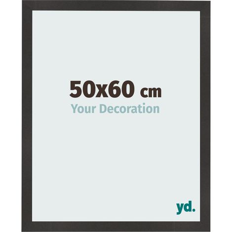 yd. - Cadre photo 50x60 - Noir Mat - MDF - Bologna