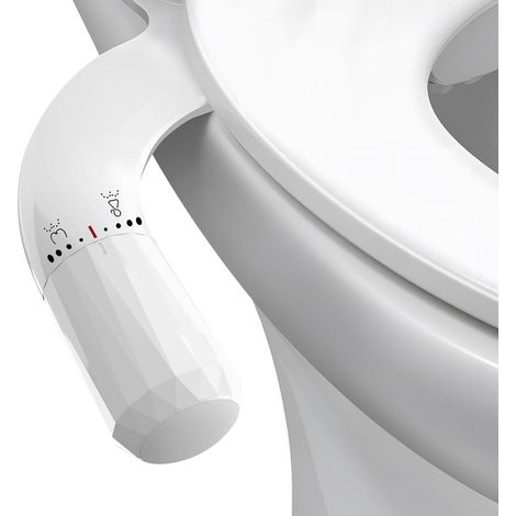 Bidet - Bidet de toilette - Avec 2 têtes de pulvérisation - Installation du bidet - Pression d'eau réglable - Facile à installer (1/5)