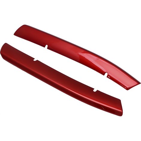pièces de garniture inférieure de calandre avant rouge, accessoires de remplacement pour Mazda CX-5 2017-2020 (1/5)
