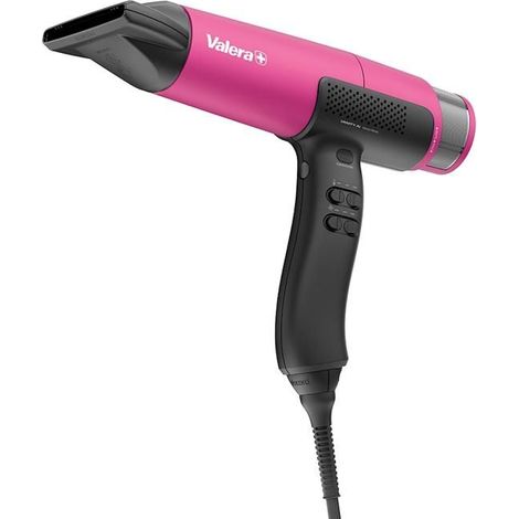 Sèche-cheveux - VALERA - VanityCare AI - 1200 W - 6 Températures - Magenta Blaze
