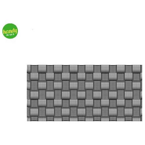 Striscia Occultazione Privacy Grigia 19x205 cm - Fissaggio Facile e Veloce (1/3)