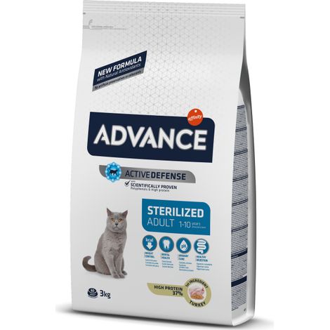 Advance Adult (stérilisé) - Aliment pour chats adultes stérilisés de 2 à 10 ans (1/3)