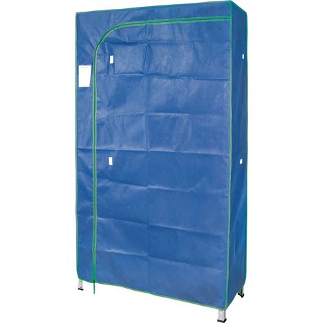telo di protezione per serre e scaffafli di colore blu - 102x40x180 cm.