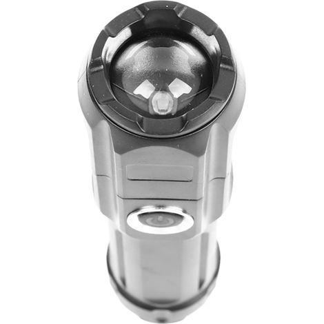 Zweiteilige Teleskop-Zoom-Taschenlampe, starkes Licht, USB-aufladbar, tragbarer Fernscheinwerfer für Camping (1/5)
