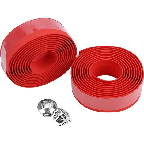 Guidon EVA rouge antidérapant pour vélo route, ruban adhésif léger pour guidon de bicyclette, bande de poignée de rechange (1/5)