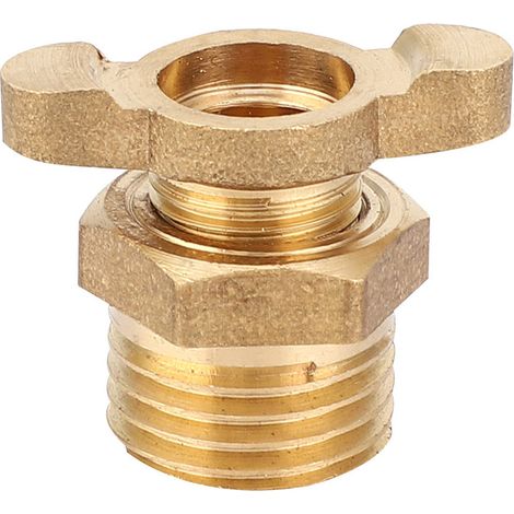 Kit de remplacement de 5 vannes de purge d'eau en laiton G1/4 pour compresseur d'air (1/5)