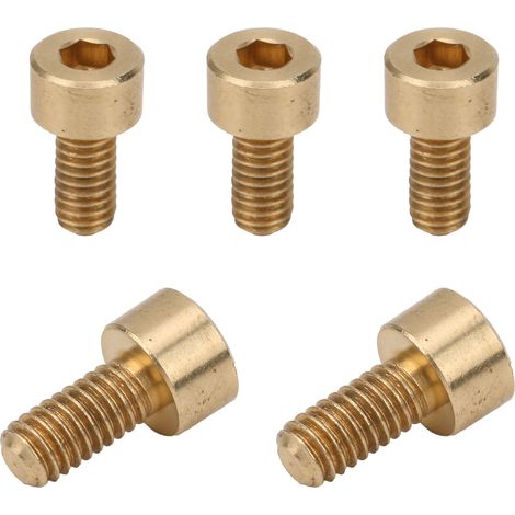 50 vis à tête hexagonale creuse en cuivre, outils de fixation, fournitures industrielles M4M4x8 (1/5)