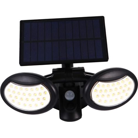1pièce Lampe Murale Solaire à Capteur Led Led Éclairage De Jardin Extérieur (1/5)