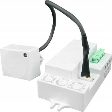 Mikrowellen-Bewegungsmelder CM-2B weiß 300W (1/2)