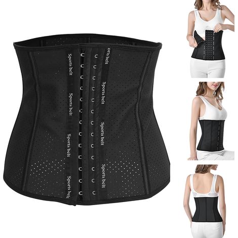 Ceinture de sudation en latex pour sport et perte de poids - Taille XXXL pour affinement (1/5)