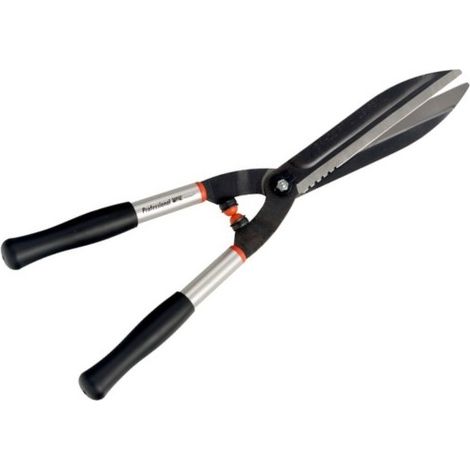 Bahco – Cisaille à haie pro 570 mm – Lames trempées pour coupe nette jusqu'à 10 mm – Manches en aluminium ultra-légers – Confort optimal
