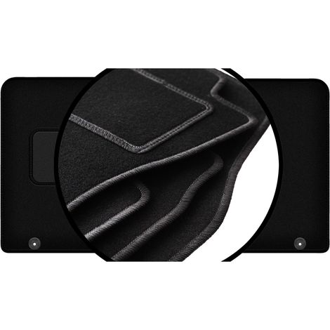 Komplettset Veloursmatten für: Opel Vivaro II Kastenwagen (2014-2019)