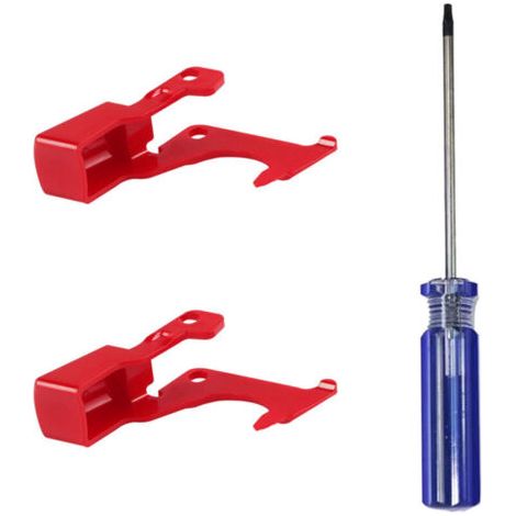 Pulsante di accensione rinforzato per aspirapolvere Dyson V11/V10. Kit di riparazione del pulsante di accensione migliorato (2 pulsanti + 1 cacciavite).