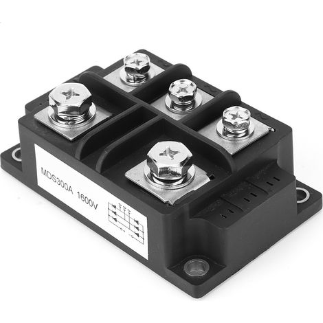 Pont redresseur triphasé MDS300A 1600 V, module de redressement encapsulé dans de la résine (1/5)
