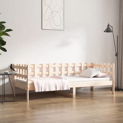 Tagesbett ohne Matratze 90x190 cm Massivholz Kiefer