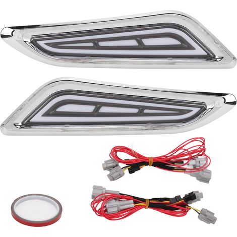 Feu de gabarit latéral LED 12V Ampoule clignotant indicateur de direction pour Nissan Patrol 2014-2020 (1/5)