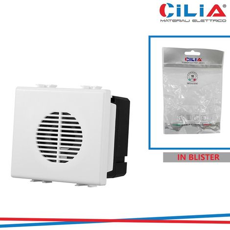 INTERRUTTORE/SENSORE VOCALE MTX BIANCO CILIA