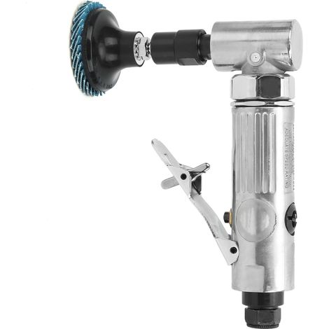 Graviermaschine 90°-Biegewinkel Pneumatisches Schleif- und Polierwerkzeug mit Schleifscheibe AG‑315BS Europäischer Stecker (1/5)