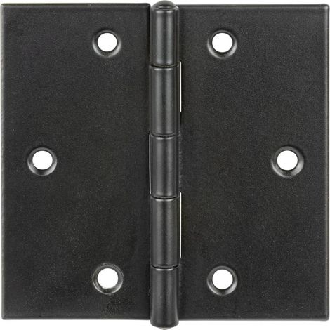 Vormann Scharnier Stahl 6 x 6 cm schwarz (1/2)