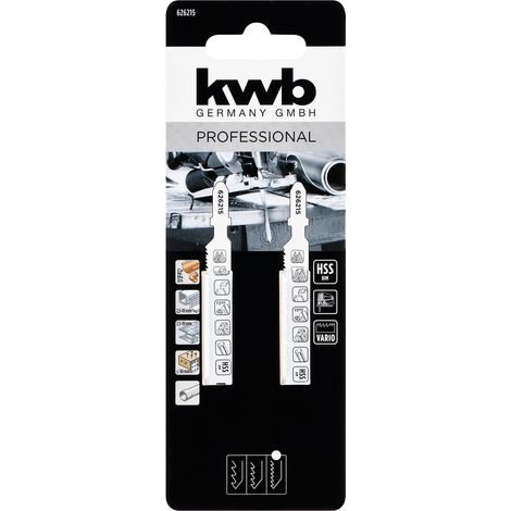 2x Lames de scie sauteuse pour métal, Vario, Twin-Cut (pour aluminium, métaux non ferreux, tôle) (1/2)