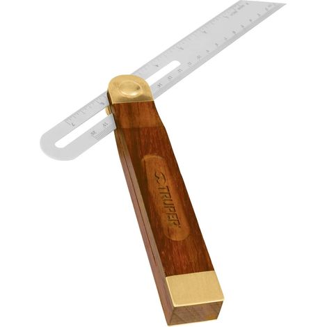 Escuadra falsa con mango de aluminio - 225 mm