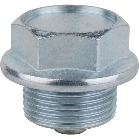 KS Tools Ölablassschraube, Außen6kant 24mm, M22x1,5x14mm, 10er-Pack - 430.1187 (1/2)