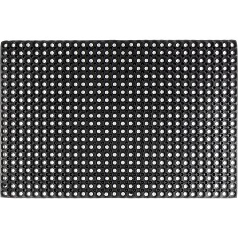 Tapis en caoutchouc avec anneaux Octo Door 23 mm 100 x 150 cm