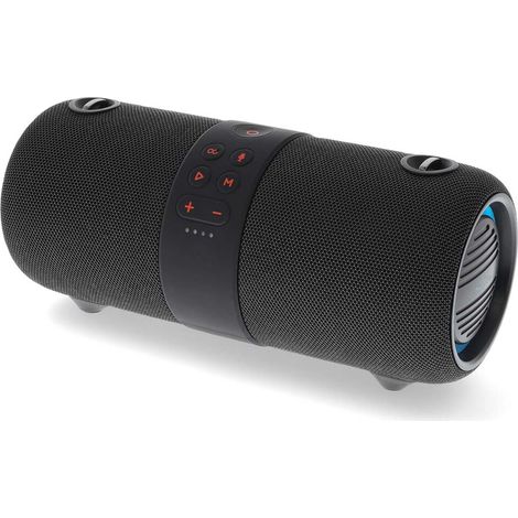 Nedis Bluetooth®-Lautsprecher / 390 min / Handgerät / 40 W / Stereo / Eingebautes Mikro / IPX6 / Schwarz