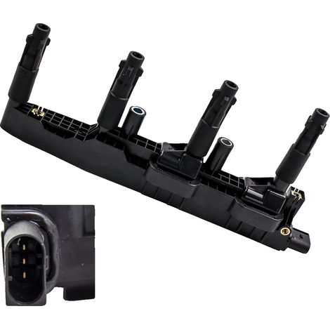 Bobina de encendido, compatible con MERCEDES CLASE A (W168), encendido independiente, compatible con motores M 166, números OEM: A0001501380, 0001501380 (1/5)
