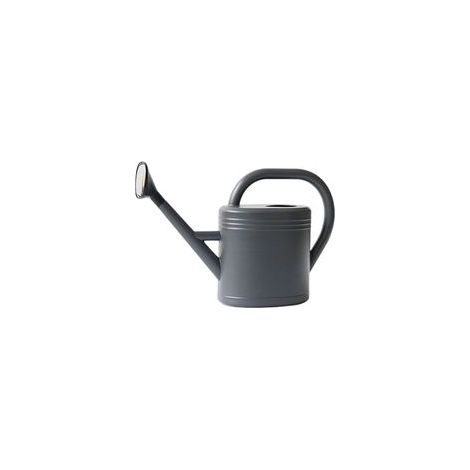 Gießkanne aus Kunststoff für Zimmer- und Gartenpflanzen – leichte Gießkanne mit langem Ausguss – verschiedene Größen erhältlich (1–10 Liter) (Grau, 8 Liter) – Crezuo