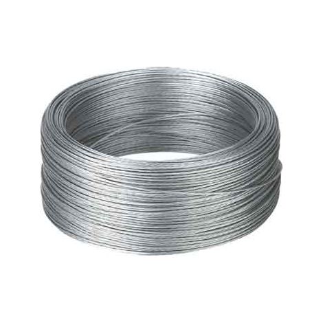 FILO METALLICO ELETTRIFICATO PER RECINTI ELETTRICI Ø 1,5 mm - bobina 200 mt