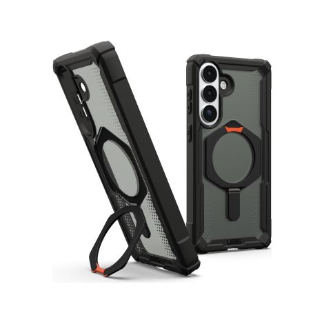 UAG Plasma XTE Magnet - custodia con modulo magnetico integrato per Samsung Galaxy S26+ (nero/arancione) (1/4)