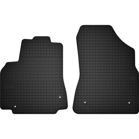 Tapis de sol avant en caoutchouc pour : Citroën Berlingo II Kombivan, Multispace, 5 places (de 2008 à 2018)