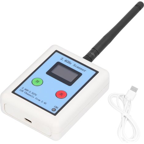 Analyseur de Spectre Portable 2.4G Mini avec Antenne, Batterie et Câble USB (1/5)