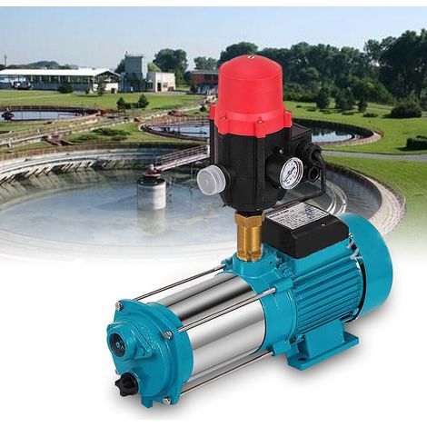 1300W Hauswasserautomat Gartenpumpe 4000 L/h 9.8bar + Steuerung Kreiselpumpe DE