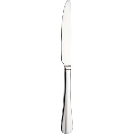 Couteaux de Table, Acier Inoxydable 18/0, Lot de 12, Argent (1/5)