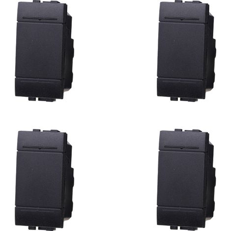 gloca 4er-Set Schalter 16A 250V Kompatibel mit Living-Serie
