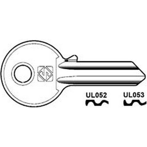 100PZ CHIAVI PER CILINDRI UNIVERSAL 4 SPINE GRANDI - UL053 SX