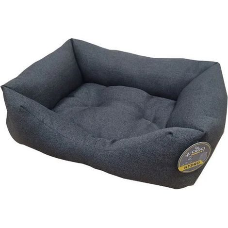 Cuccia Rettangolare Hydro Grigia 90x70 cm.: Cuccia Rettangolare Hydro Grigia idrorepellente per cani e gatti