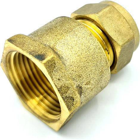 Conector de boquilla roscada 15x3/4" GW Compresión (1/2)