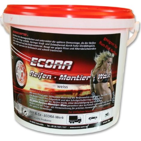 Creme pneu blanche 5kg compatible avec le montage des pneus
