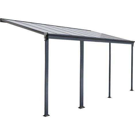 Home Deluxe - Cubierta de terraza SOLIS  color: gris, 618 / 625 x 303 / 300 x 278 / 226 cm (1/5)