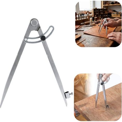 Compas de traçage 30 cm - outil de cercle avec porte-stylo jusqu'à 60 cm (1/5)